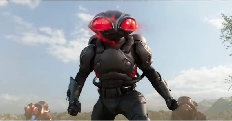 Black Manta dù là phản diện phụ, nhưng vẫn nổi bật hơn Vua Orm. (IMDb)
