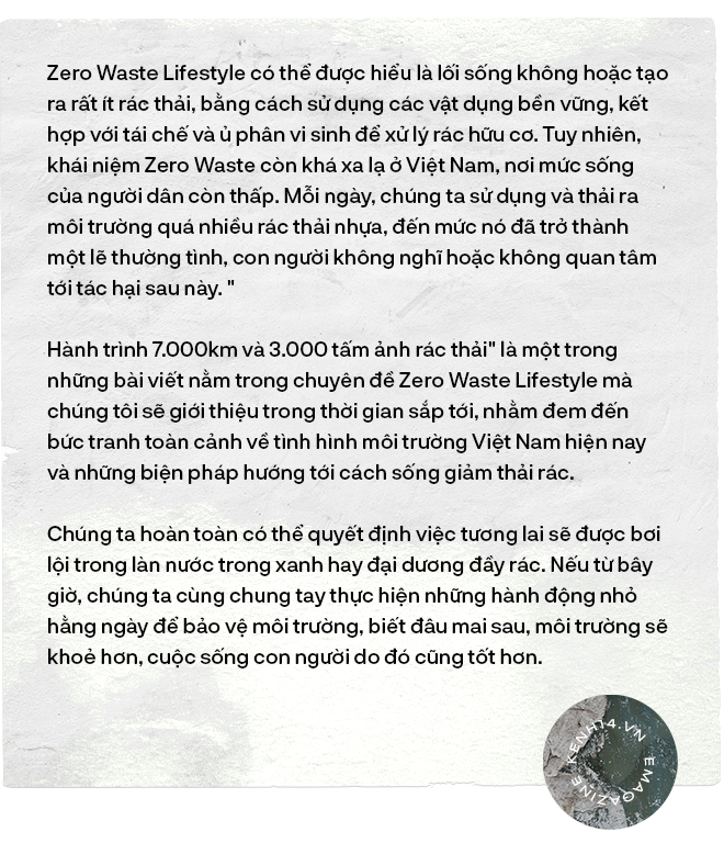 Một ngày của người trẻ Việt thải ra bao nhiêu rác thải nhựa và hành trình đi 7.000km dọc đất nước chụp hơn 3.000 tấm ảnh kinh hoàng về rác - Ảnh 1.