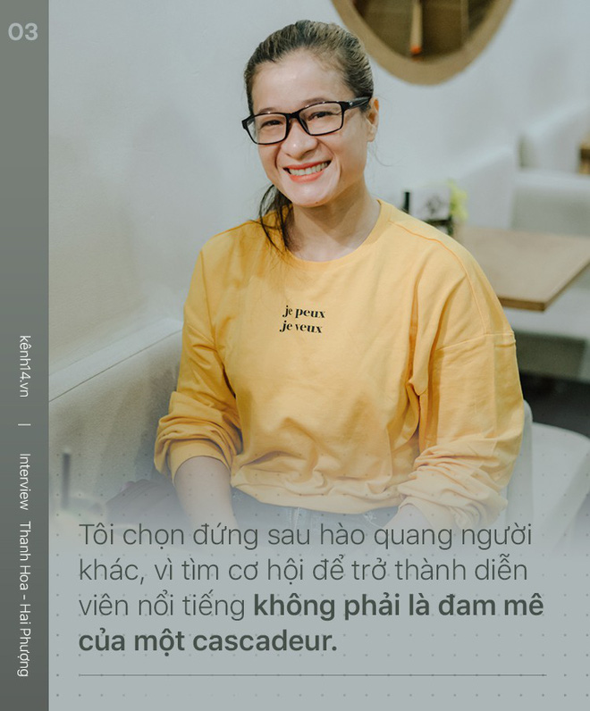 Thanh Sói của Hai Phượng: Tôi chọn đứng sau hào quang người khác, vì nổi tiếng không phải đam mê của một cascadeur - Ảnh 11. Thanh Sói của Hai Phượng: Tôi chọn đứng sau hào quang người khác, vì nổi tiếng không phải đam mê của một cascadeur - Ảnh 11.