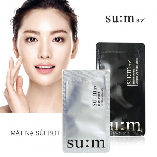 Mặt nạ thải độc Sum 37 Bright Award Bubble De Mask Hàn Quốc - Mỹ Phẩm Hàn Quốc