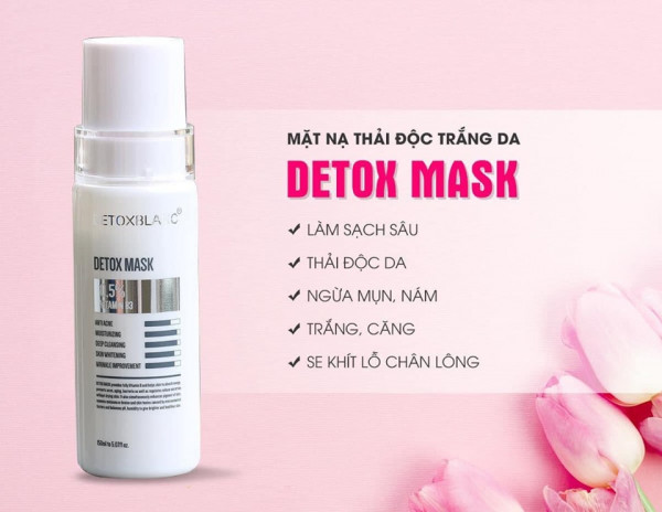 Cách sử dụng mặt nạ thải độc Detox Mask chuẩn chuyên gia